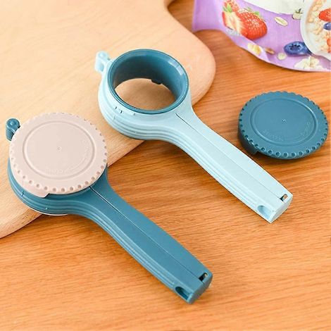 Clips de fermeture, lot de 4, clips de fermeture, clips pour sacs plastiques, clips résistants pour sacs, fermeture de sacs