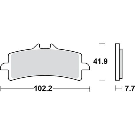 Pastillas de freno TRW MCB792SV