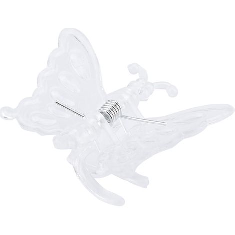 100 clips de tige pour orchidées, outils de jardinage, mini-tiges en plastique pour fleurs (1/5)