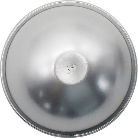 Moule à gâteau semi-circulaire peu profond en alliage d'aluminium pour petits puddings (1/5)