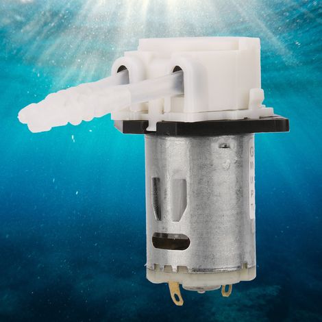 12V 35 Dosierpumpe DIY Peristaltikschlauchkopf für Aquarienlabor-Chemieanalyse (Weiß) (1/5)