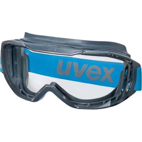 uvex megasonic 9320415 Occhiali a mascherina Grigio, Blu