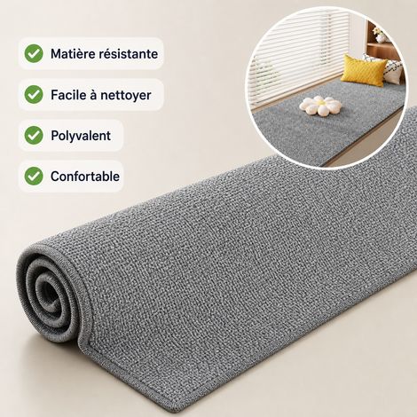 Tapis de Plancher 40 x 60 cm Polypropylene - Tapis Fenetre Balcon Aspect Sisal (1/5)