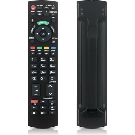 1 pièce de Rechange pour télécommande Pana-Sonic, télécommande Universelle Compatible avec Toutes Les télécommandes Pana-Sonic - Aucune Programmation nécessaire (SUB : N2QAYB000487) (1/5)