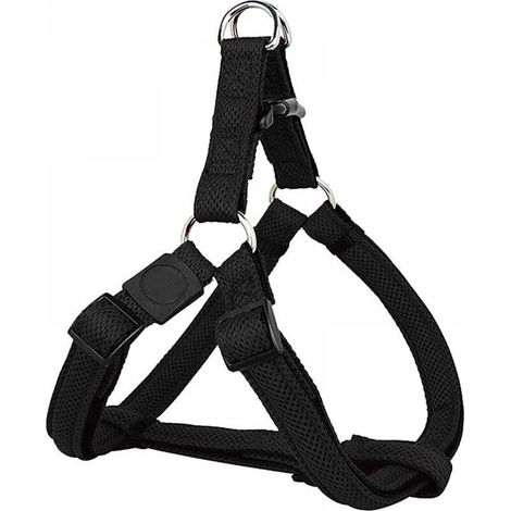 Noir, XS，Harnais Chien Step-in Air Mesh, Rembourrée, Réglable  Nombreuses Couleurs & Tailles  pour Petit, Moyen Gros & Grand  Harnais de Poitrine Chat Chiot (1/5)