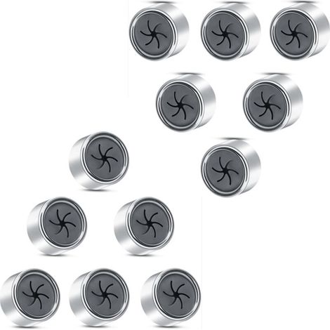 Set mit 12 Handtuchhaltern, Küchenhandtuchhaken, runde Handtuchhalter für Küche, Bad und Haushalt, Küchenhandtuchständer, kein Bohren erforderlich