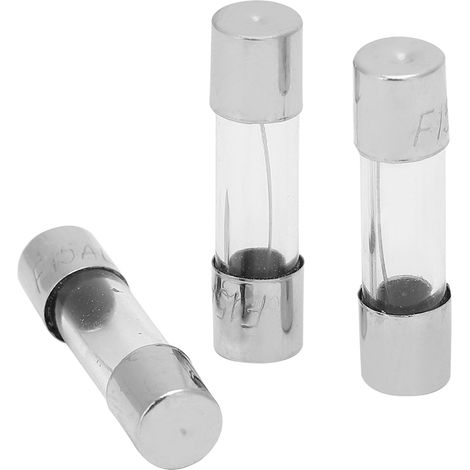 Kit de 150 fusibles à tube en verre assortis 0,1A-20A 250V 5x20mm avec boîte de rangement, accessoires d'outillage (1/5)