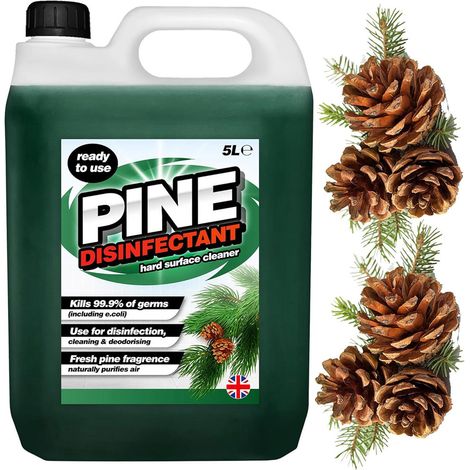 1 x 5L Pine Disinfectant Ready To Use Hard Surface Cleaner