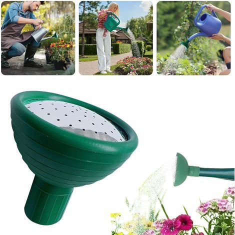 Tête d'arrosoir à pommeau, bec de rechange pour arrosoir, arroseur de jardin compatible avec tous les arrosoirs, arroseur en métal (1/5)