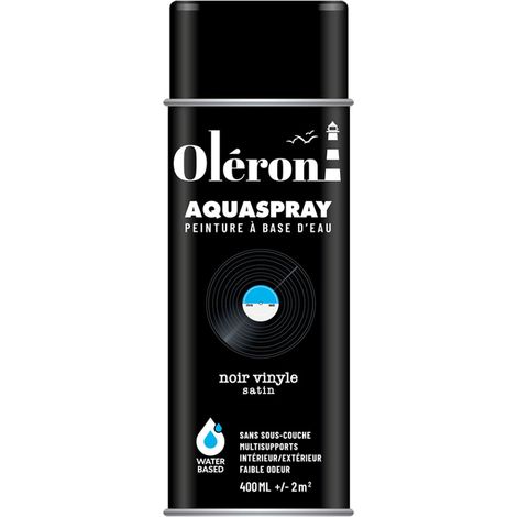 Aerosol Technima Aquaspray Oléron Noir Vinile Satinato 400ml - Technima