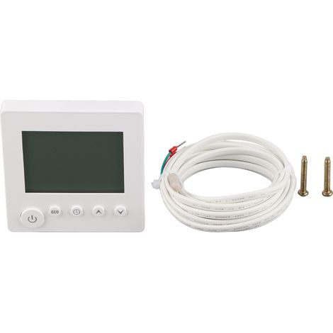 Thermostat chauffage électrique Toivize 86mm LCD tactile 16A 95-240V pour radiateur convecteur plancher chauffant (1/5)