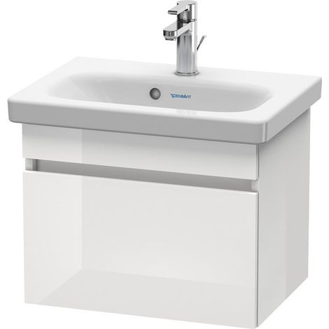 Meuble sous-vasque Duravit DURASTYLE COMPACT 398x500x368mm blanc brillant