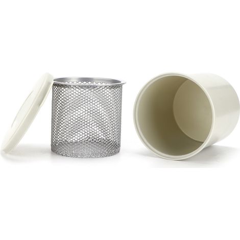Seau à pinceaux en plastique, facile à transporter, avec bidon d'huile à double clip, idéal pour les étudiants en art et les peintres. (1/5)