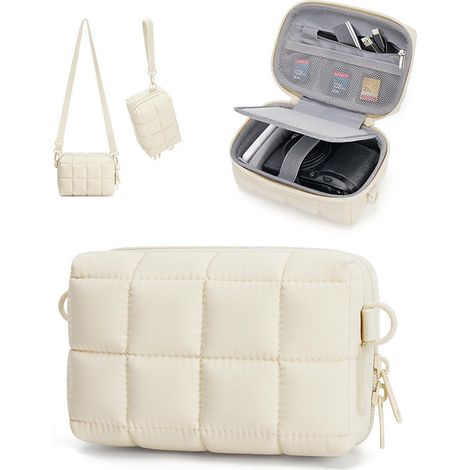 Sac bandoulière étanche et léger pour appareil photo, étui de protection rembourré numérique (1/4)
