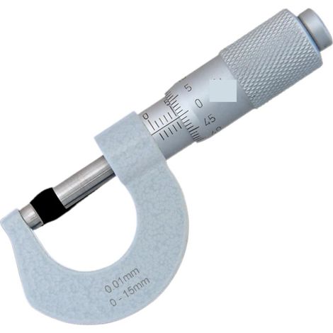 Micromètre Micromètre extérieur miniature 0-15 mm 0-0,6 pouce 0,01 mm mini micromètre (1/5)