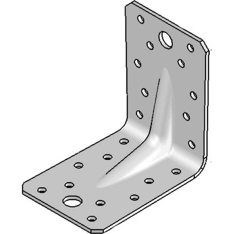 Équerre Inox avec Renforts - 90x90x65x2.5 mm - D-Work (1/2)