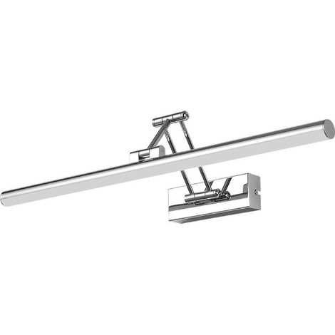 Led Miroir Lampe Salle de Bain 70cm 16W Rotating Lampe Miroir Salle de Bain Ip44 Couleur chrome (1/4)