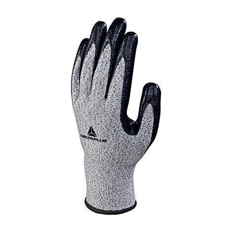 Gant de Protection Nitrile Deltaplus - Résistance Abrasion, Coupure, Perforation