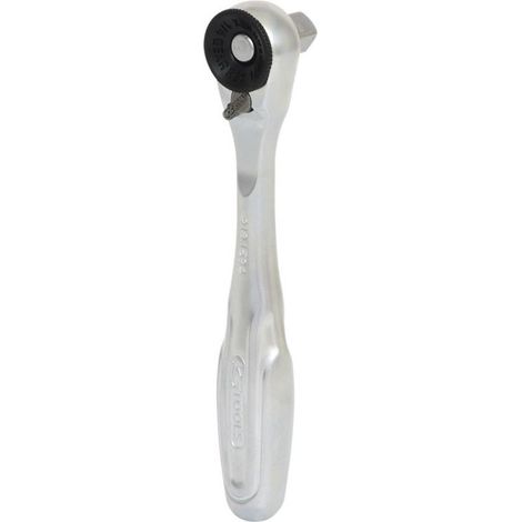 KS Tools 1/4" Bit-Umschaltknarre mit Steckadapter für Stecknüsse - 918.1595