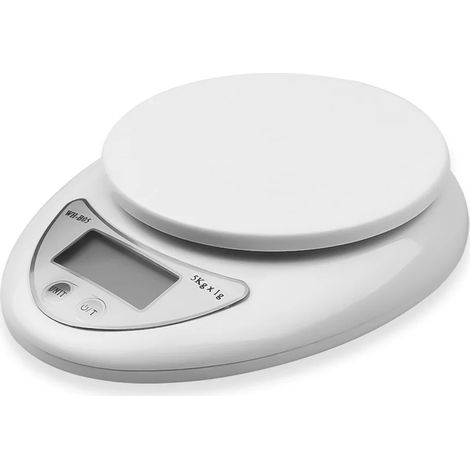 Balance électronique LED 5 kg/1 g pour aliments et café, mesure le poids, balance numérique portable, accessoires de cuisine et outils-AquaForge (1/5)