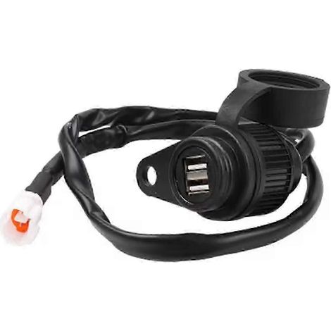 Double prise de chargeur USB pour moto Yamaha MT-09 MT-07 XSR700 N (1/5)