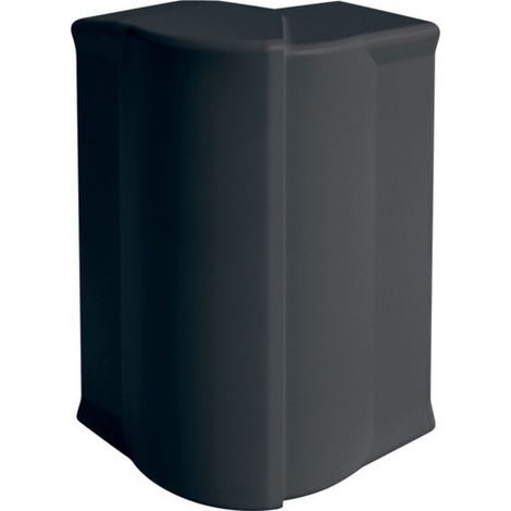 Angle extérieur queraz enclipsage direct p GBD50161 RAL 9011 noir HAGER GBD5016139011