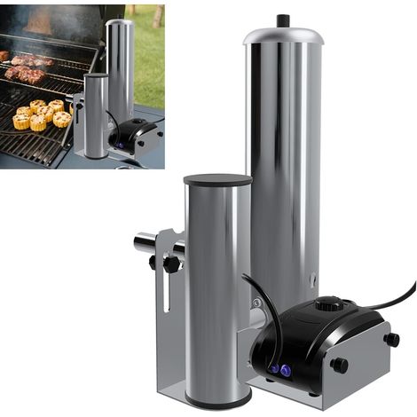 Générateur de fumée froide en acier inoxydable fumoir électrique portable pour fumer les aliments et la viande, générateur de fumée BBQ, générateur de fumée pour fumer les aliments, la viande, le (1/5)