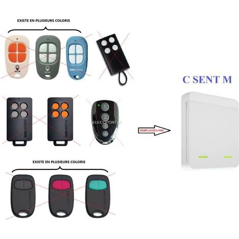 TELECOMMANDE MURALE COMPATIBLE SCS SENTINEL TELEGATE (1/4)