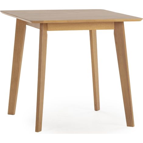 Esstisch Pomago 80x80 cm Eichenfarbe