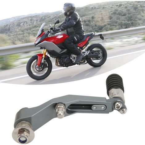 Verstellbarer, klappbarer Gangwahlschalter für Motorräder, kompatibel mit BMW F900R und F900XR 2020-2022, aus Titan. (1/5)