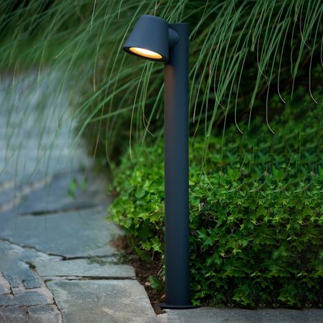 [GEBRAUCHT] B-Ware Lucide Wegeleuchte Dingo LED Gartenlampe anthrazit dimmbar 3000K 70cm IP44 (1/2)