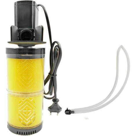 POMPA FILTRO PER INTERNO PULIZIA ACQUARIO ACQUA DOLCE SALATA 15W 1800L/H DN-1502 (1/3)