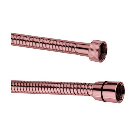 Flessibile doccia in ottone - attacco 1/2f x 1/2f bronzo - cm 150