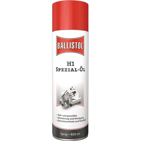 BALLISTOL H1 SpezialÖl Spray,400ml NSF-Registrated No.143097