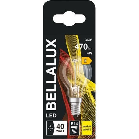 BELLALUX - Bellalux led clair sphère E14 4 W chaud 470 lm (1/2)