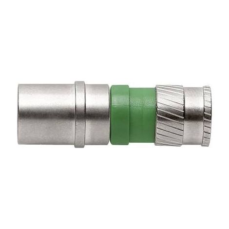 Axing CFS09948 connettore coaxiale in acciaio inossidabile verde
