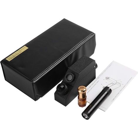 1 Réfractomètre, Plage 1,30-1,81, Compact, Portable, Pour Gemmologues