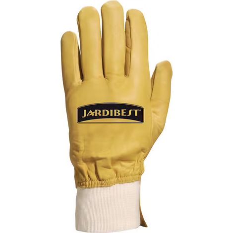 Gants de jardin pour milieux humides - Cuir - T10