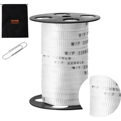 Résistance 998 kgf pour vos travaux, feuillard polyester 33 m x 1,6 cm pour emballage, jardinage et conduits (1/5)