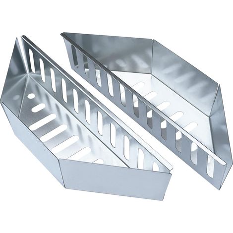 Panier à charbon pour barbecue extérieur, panier à charbon avec support, épaisseur 0,8 mm, 1 ensemble. (1/5)