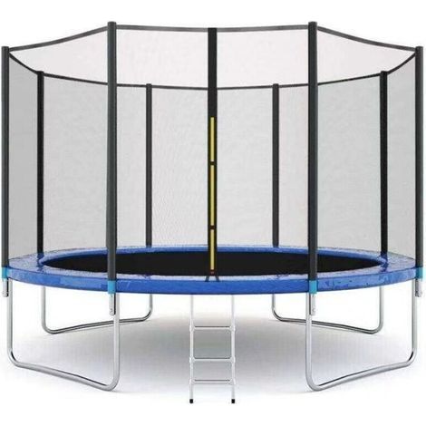 FENH Trampoline Filet De Sécurité Enfants Intérieur Extérieur Maison Bouncer Lit Adulte Garde Net-8FT, 6 Tiges, 1pc (1/5)