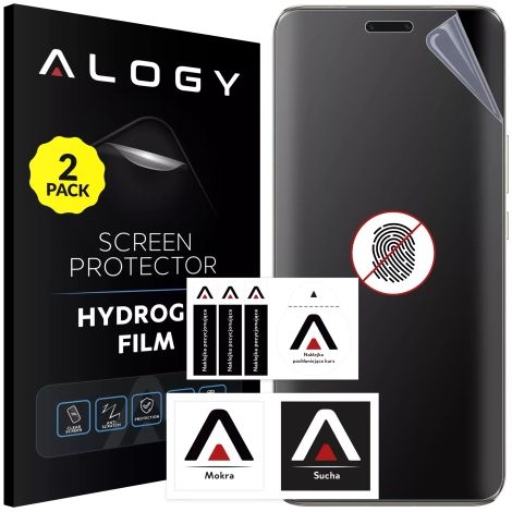 2 láminas mate para Honor Magic7 Pro Hydrogel Alogy HydroSkin Matte Pro™ para la pantalla de la funda "SIN huellas dactilares" (1/5)