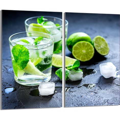 Glasschutzplatte für Herd 2x30x52 Lime (1/5)