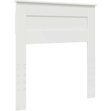 Testiera Bianco Legno multistrato vidaXL