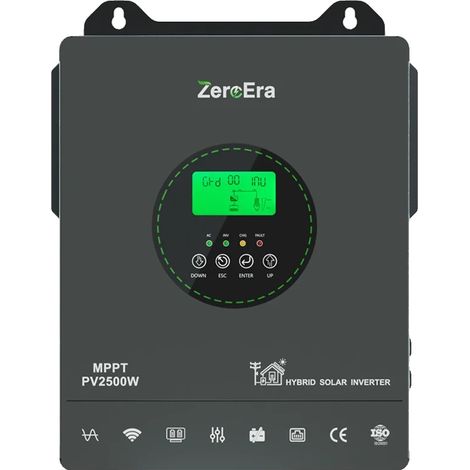 Inverter solare ibrido, onda sinusoidale pura, monitoraggio remoto, inverter (1/2)