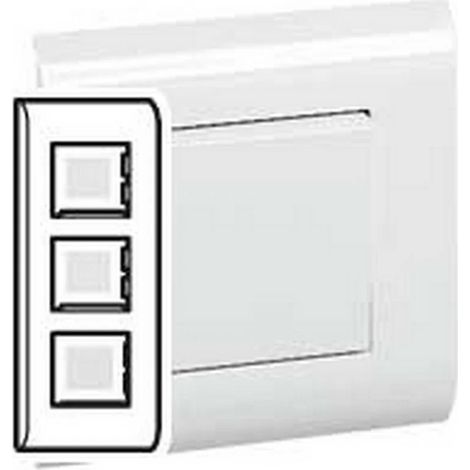 Legrand 075023 - OLD MOSAIC Plate - VERTICAL MOUNTING - 3X2 Modules - WHITE (RAL 9010)