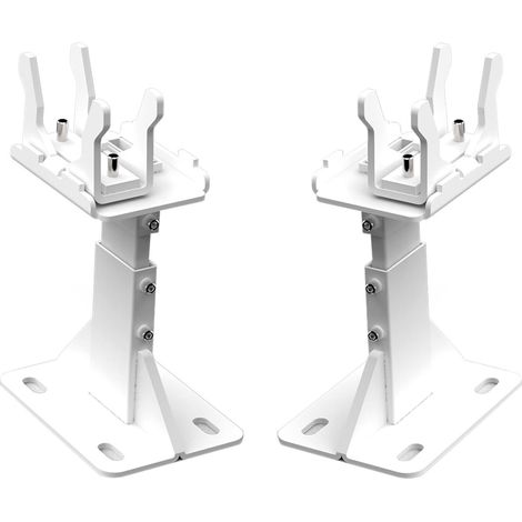 Stelrad – Pied réglage pour radiateurs T22/30/33/44 – Hauteur réglable 130-175 mm – Lot de 2 – Avec chevilles et vis (1/3)