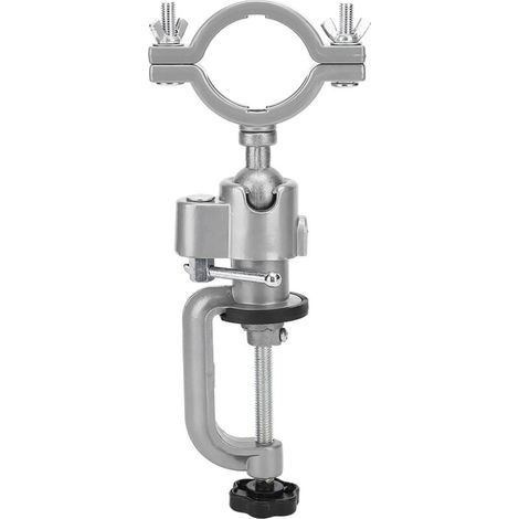 Support de perceuse universel en aluminium anodisé – Fixation stable pour perceuses électriques, compatible tous modèles (1/5)