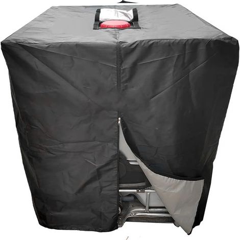 Couvercle étanche pour cuve IBC, installation facile, fente pour le couvercle permettant une utilisation complète sans démontage, matériaux nano haute résistance, économie d'eau (1/5)