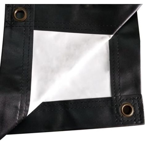 100 Inch 16:9 Cinéma Maiso Écran de projection en polyester pliable Léger Portable 221cm 125cm Rideau élastique (1/4)